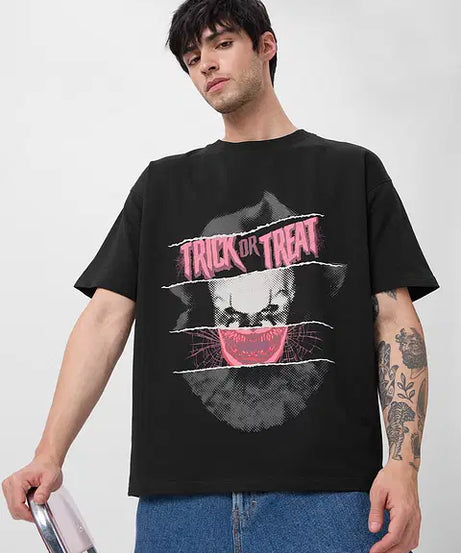 IT Trick Or Treat Oversized T-Shirts