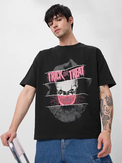 IT Trick Or Treat Oversized T-Shirts