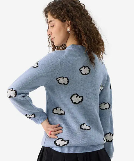 Snoopy Knitted Sweater Women Knitted Sweaters