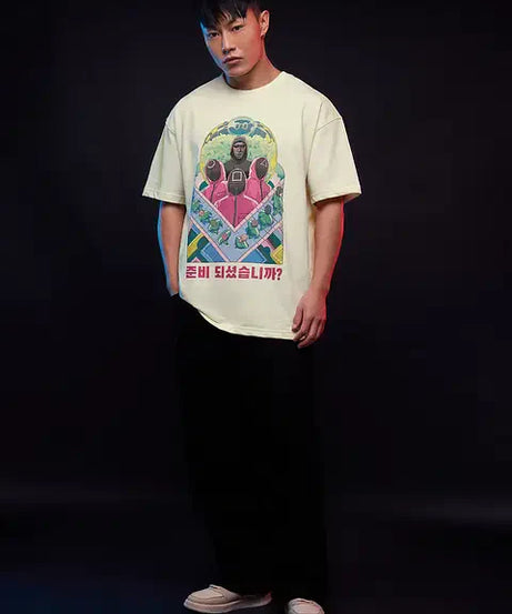 Squid Game Survival Oversized T-Shirts