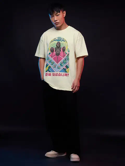 Squid Game Survival Oversized T-Shirts