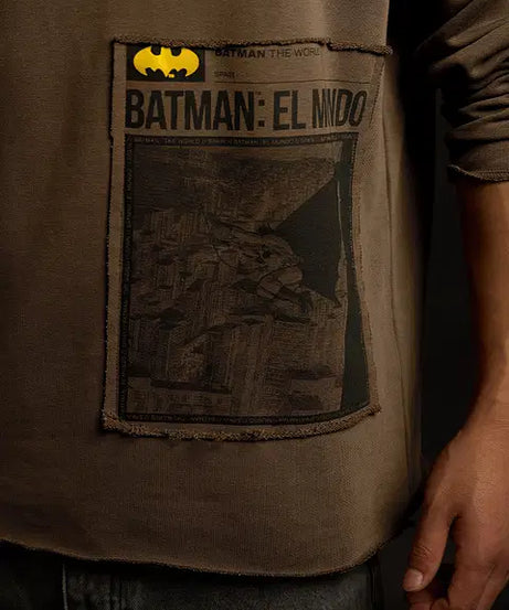 Batman Gotham City Men Oversized Sweatshirts