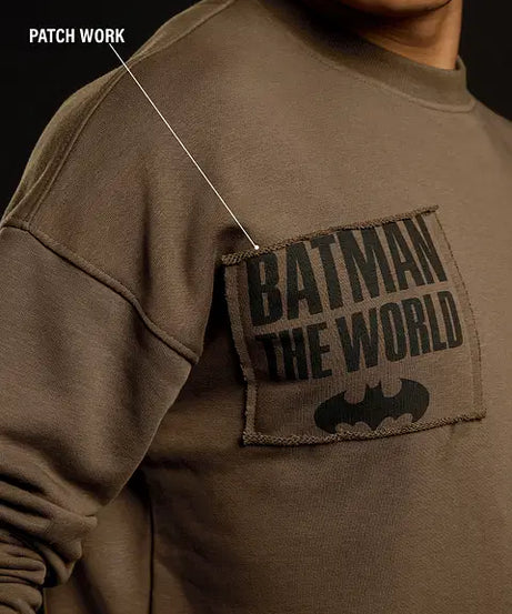 Batman Gotham City Men Oversized Sweatshirts