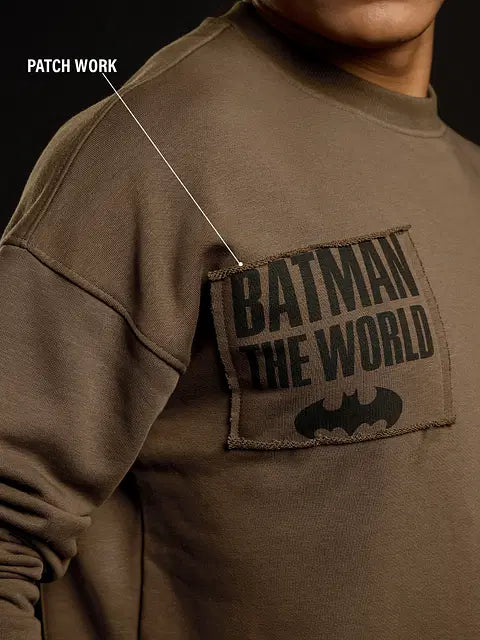 Batman Gotham City Men Oversized Sweatshirts