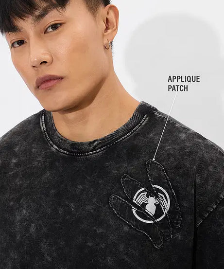 Venom Tattered Oversized T-Shirts