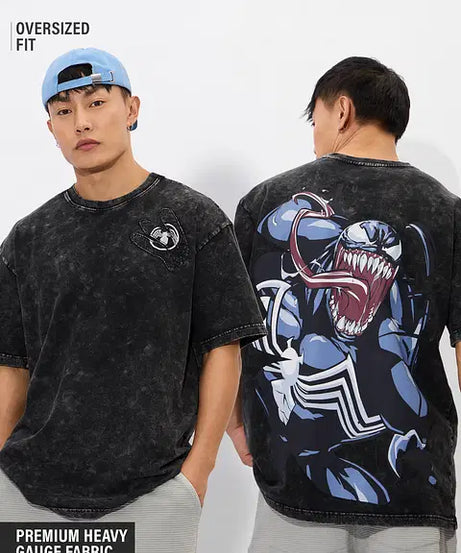 Venom Tattered Oversized T-Shirts