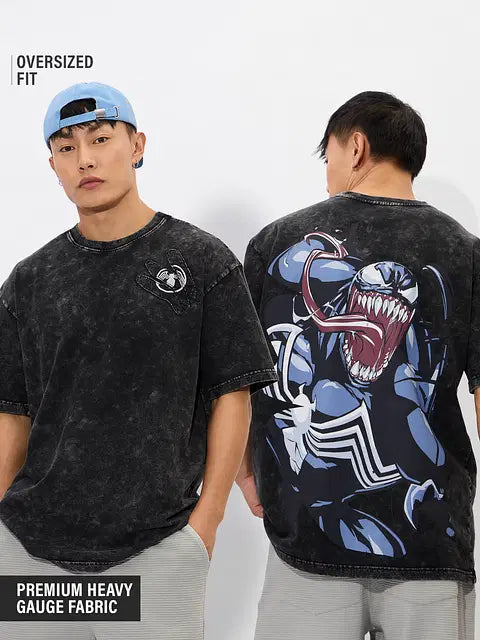 Venom Tattered Oversized T-Shirts