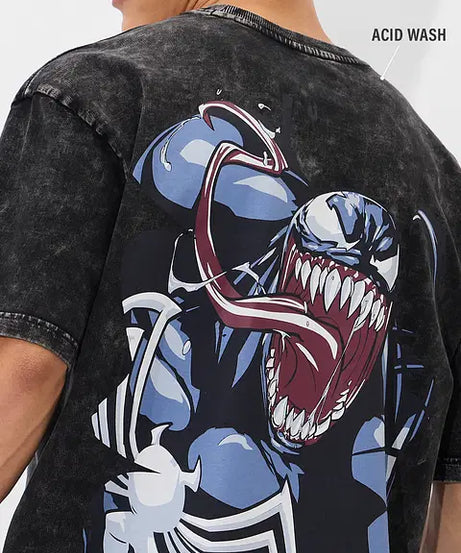 Venom Tattered Oversized T-Shirts