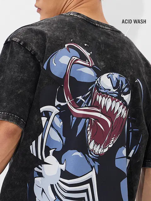 Venom Tattered Oversized T-Shirts