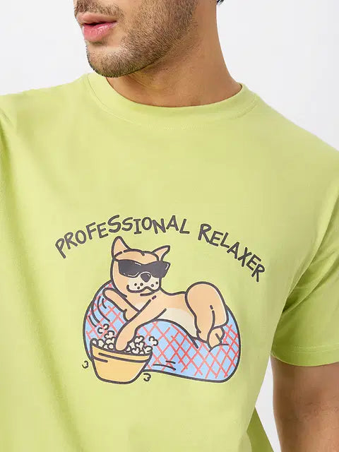 Professional Relaxer Men Relaxed Fit T-Shirts