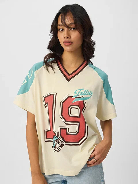 Felix The Cat Feline Force Women Oversized T-Shirts