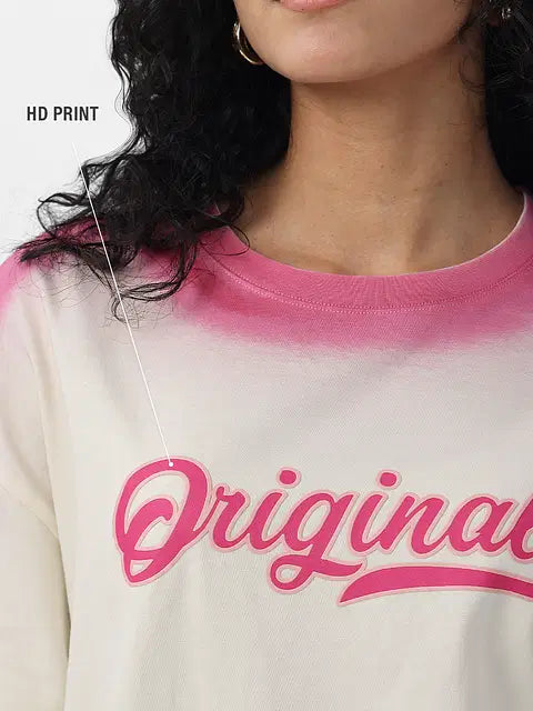 Pink Love Women Oversized T-Shirts