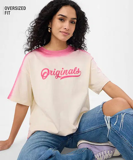 Pink Love Women Oversized T-Shirts