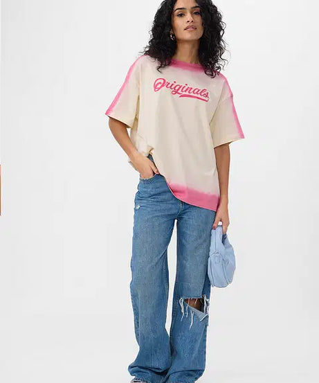 Pink Love Women Oversized T-Shirts