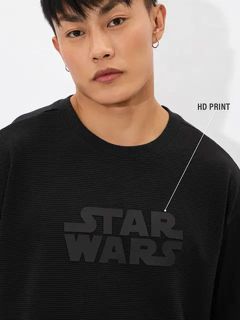 Star Wars Classic Logo Oversized T-Shirts