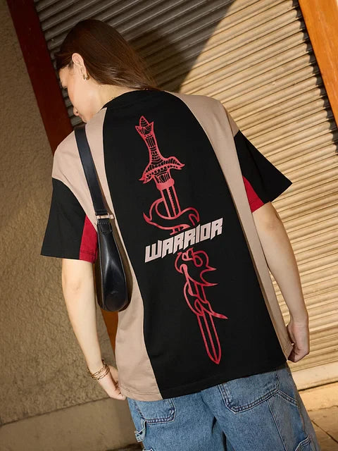 Dragon Warrior Women Oversized T-Shirts