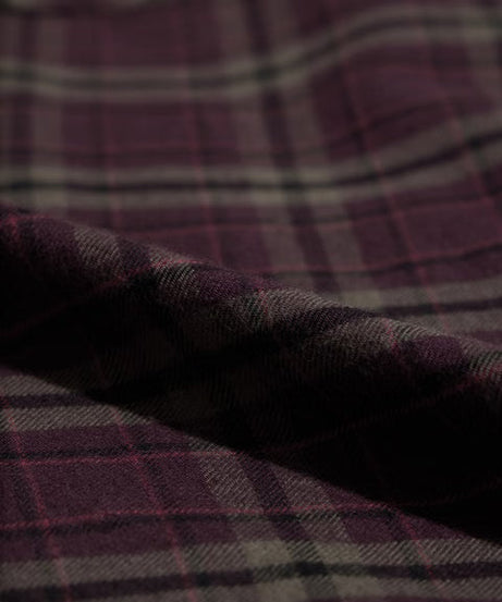 Plaid Autumn Men Utility Shirts