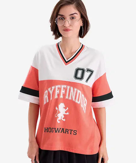 House Gryffindor Women Oversized T-Shirts