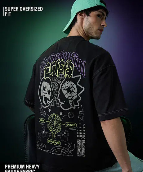 Rick & Morty  Existential Crisis Super Oversized T-Shirts