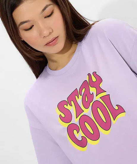 Stay Cool Women Oversized T-Shirts