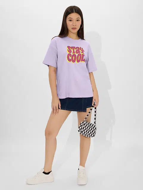 Stay Cool Women Oversized T-Shirts
