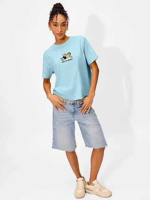 Relaxed T-Shirt Work Life Balance Women Relaxed Fit T-Shirts