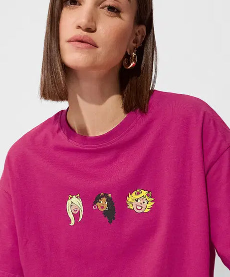 Josie Band Women Oversized T-Shirts