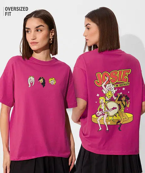 Josie Band Women Oversized T-Shirts