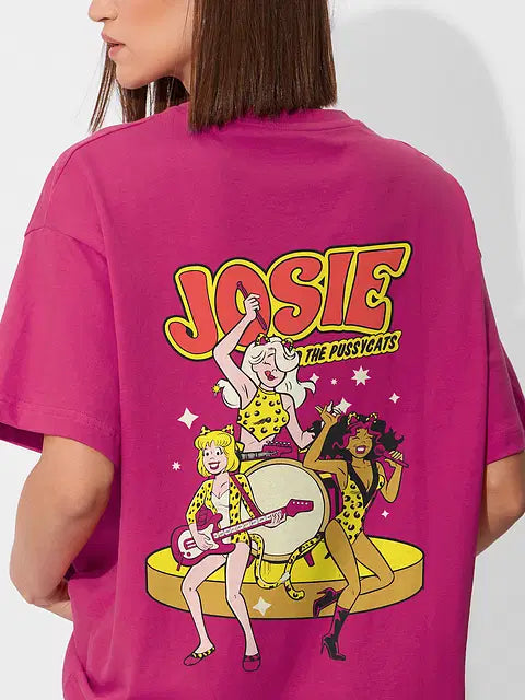 Josie Band Women Oversized T-Shirts