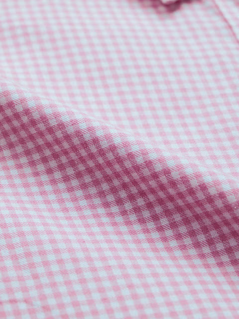 Hello Kitty Very Plaid Women Boyfriend Shirts