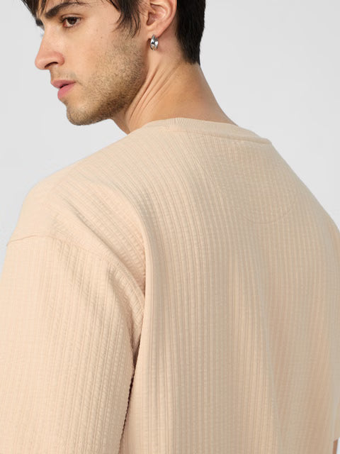 Textured T-shirt  Mr. Souls Splatter Oversized T-Shirts