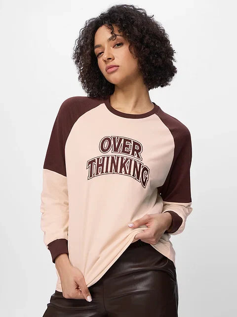 Overthinking Women Full Sleeve T-Shirts