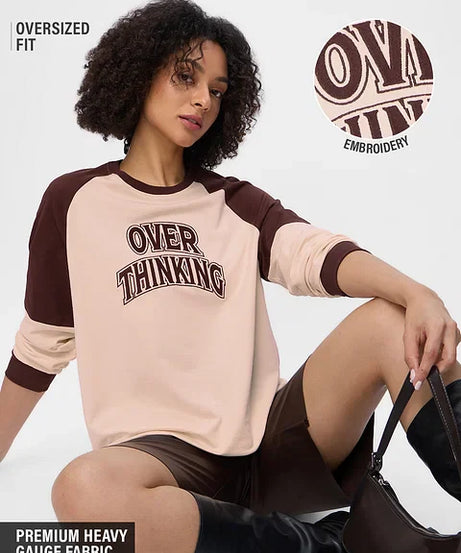 Overthinking Women Full Sleeve T-Shirts