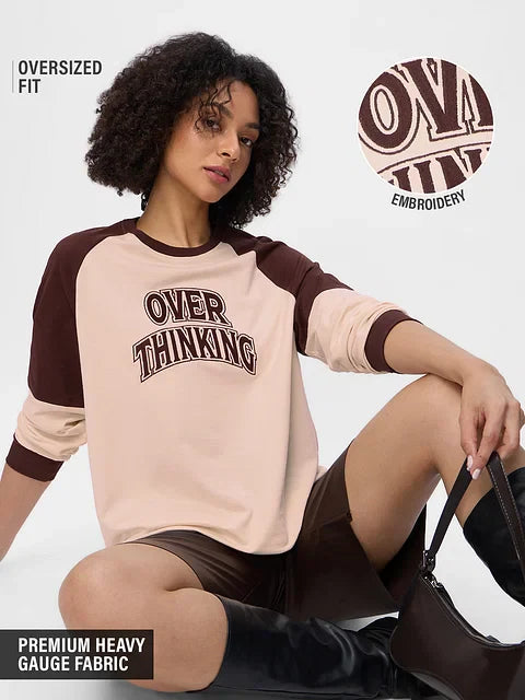 Overthinking Women Full Sleeve T-Shirts