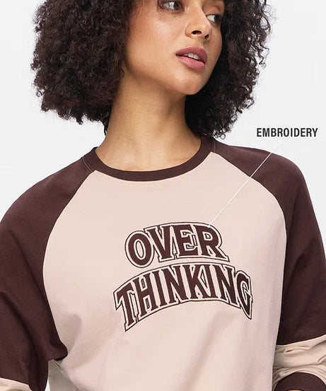 Overthinking Women Full Sleeve T-Shirts