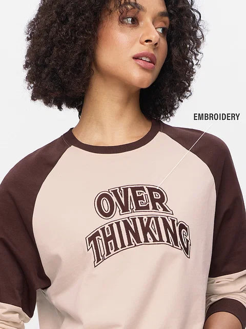 Overthinking Women Full Sleeve T-Shirts