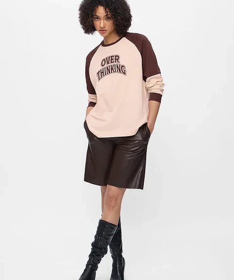Overthinking Women Full Sleeve T-Shirts