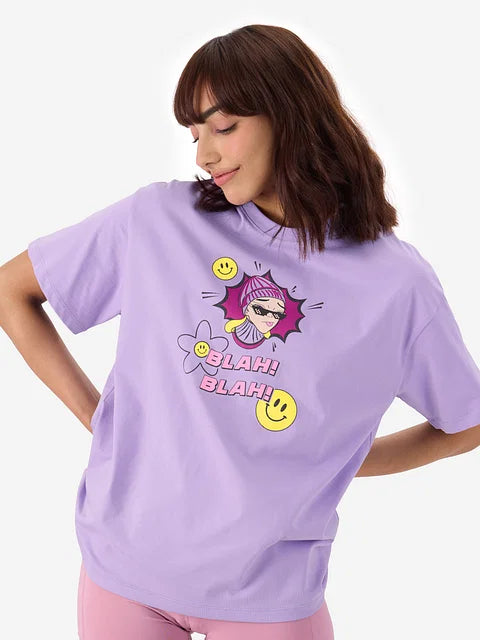 Don't Care Club Women Oversized T-Shirts