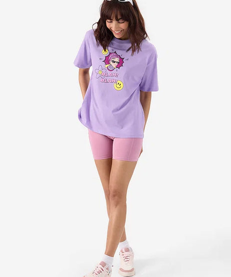 Don't Care Club Women Oversized T-Shirts