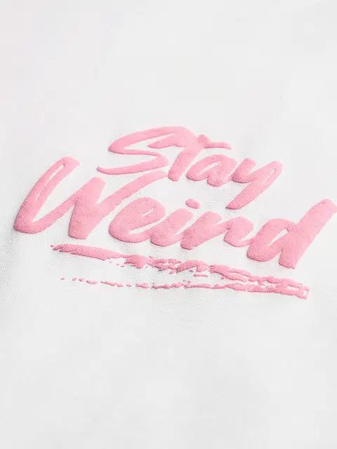 Stay Weird Women Oversized T-Shirts