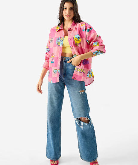 Slow Down Women Boyfriend Shirts
