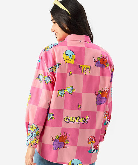 Slow Down Women Boyfriend Shirts