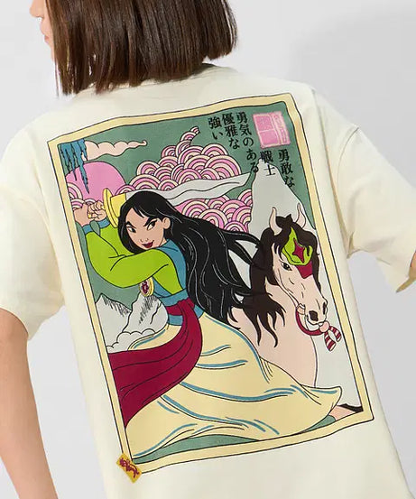 Mulan The Warrior Women Oversized T-Shirts