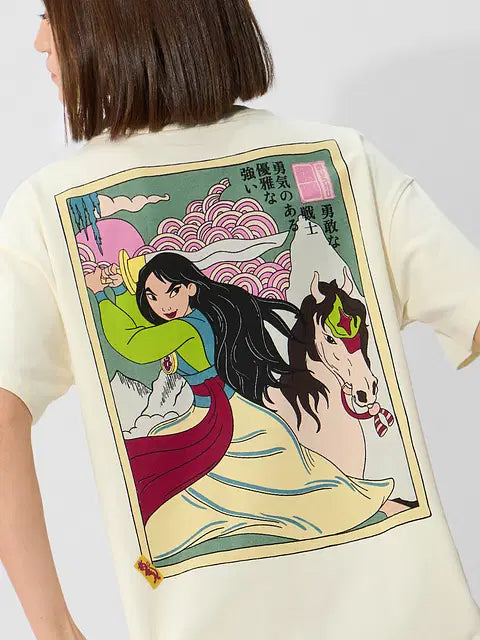 Mulan The Warrior Women Oversized T-Shirts