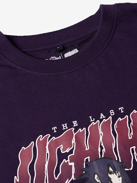 Naruto Sasuke Women Oversized T-Shirts