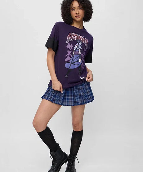 Naruto Sasuke Women Oversized T-Shirts