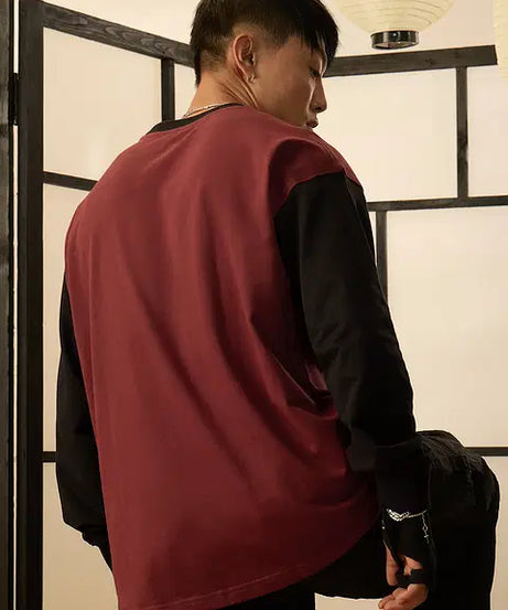 Naruto Shippuden Konoha Leaf Rogue Oversized Full Sleeve T-Shirts