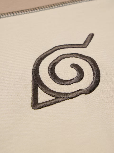 Naruto Shippuden Konoha Leaf Oversized Full Sleeve T-Shirts