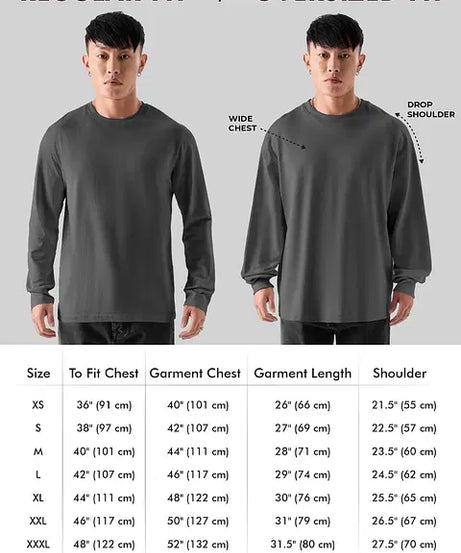 Naruto Shippuden Konoha Leaf Oversized Full Sleeve T-Shirts