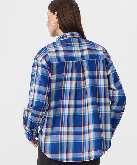Plaid Avril Women Boyfriend Shirts